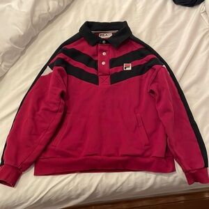 Fila Collared Pullover